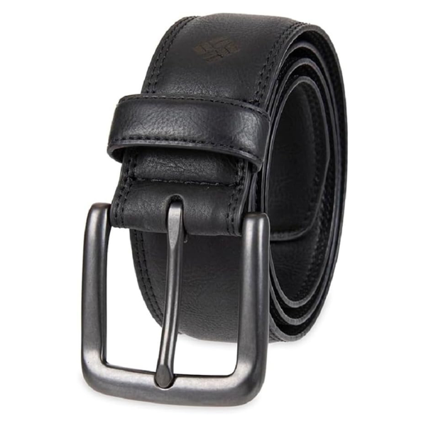 Columbia Men's Casual Everyday Leather Belt (Various Sizes In 4 colors)