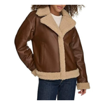 Levi's Women's Faux Leather Sherpa Lined Moto Jacket
