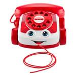 Fisher-Price Ruby Red Chatter Telephone Baby Pull Toy