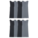8-Pack Fruit Of The Loom Men's Sleeveless Tank A-Shirt (Various Sizes)