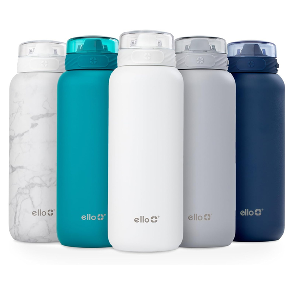 22oz Ello Cooper Stainless Steel Water Bottle With Straw And Carry Handle