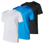 3-Pack Ultra Performance Men's Dry Fit Short Sleeve T-Shirts