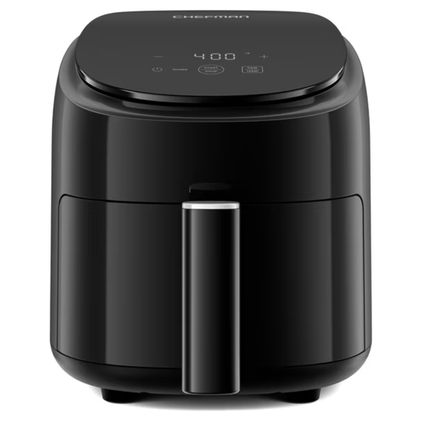 2QT Chefman TurboFry Digital Air Fryer (Black)