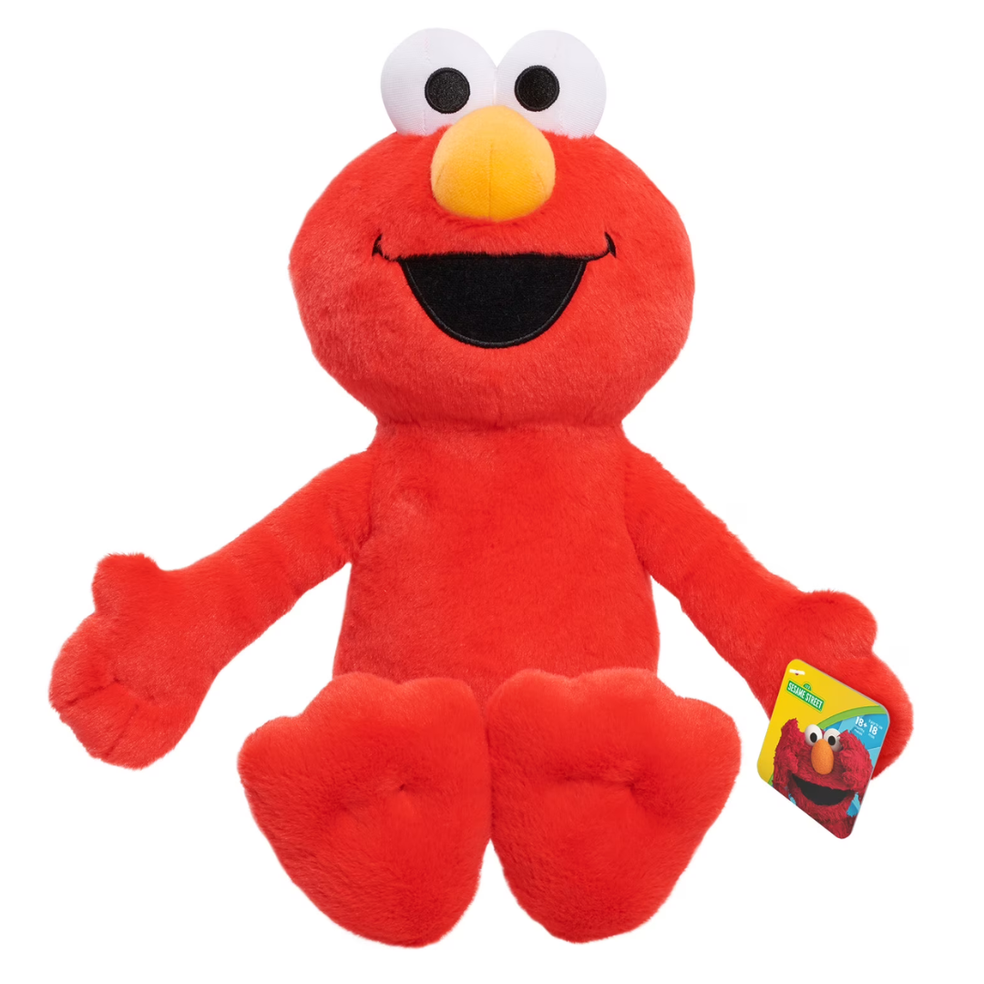 17" Just Play Elmo Plush Soft Red Stuffed Toy (Red)