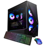iBUYPOWER Slate Gaming Desktop (Ryzen 7 9800X3D / 32GB RAM / 2TB SSD / 16GB RX 9070XT)