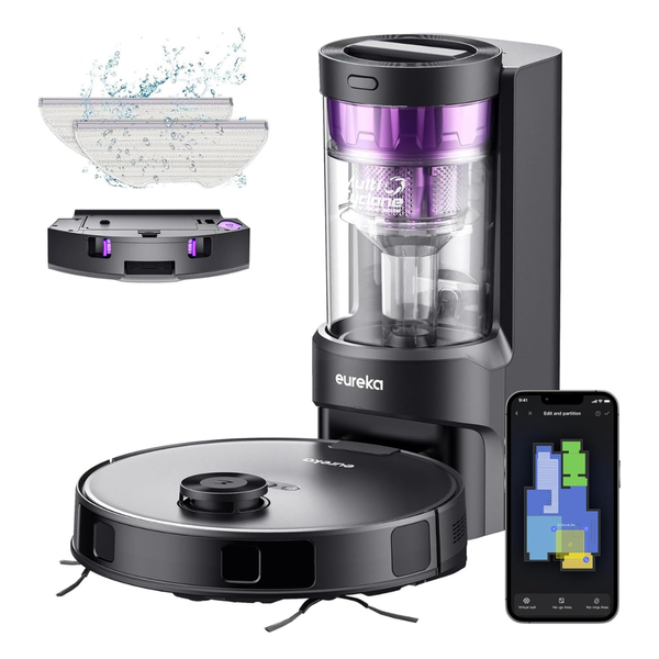 Eureka E10s 2-In-1 Robot Vacuum & Mop With LiDAR Navigation