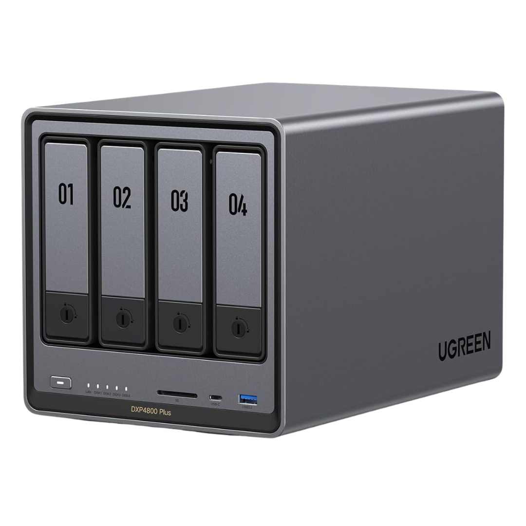 UGREEN NASync DXP4800 Plus 4-Bay Diskless NAS Drive
