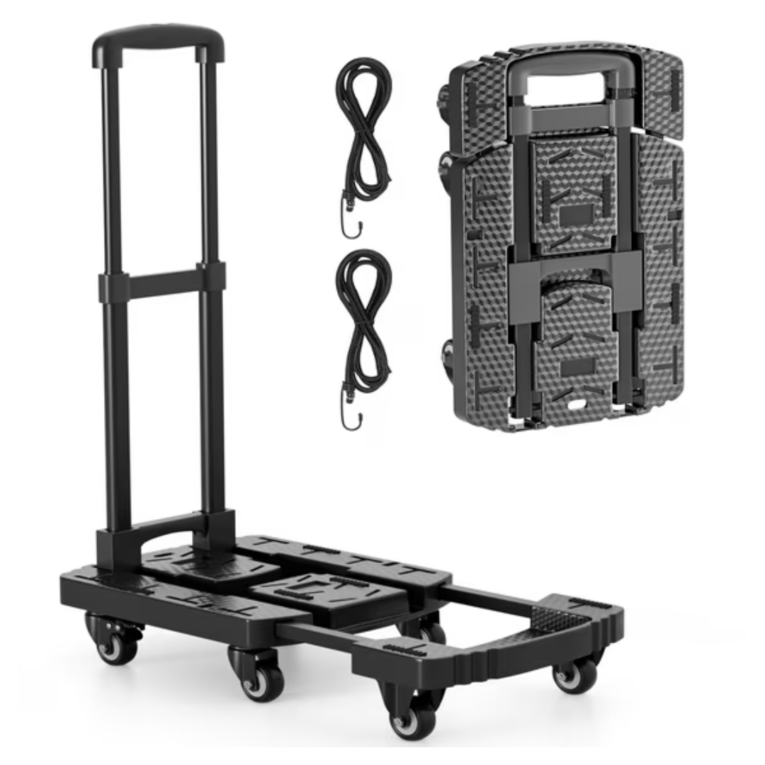 Foukus 880-Lbs. Extendable Folding Hand Truck Luggage Cart