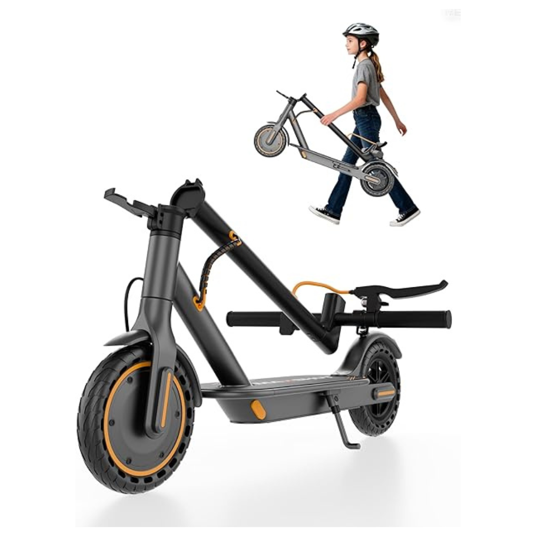 Electric 350W 14" Tires Commuter Scooter with Dual Suspension