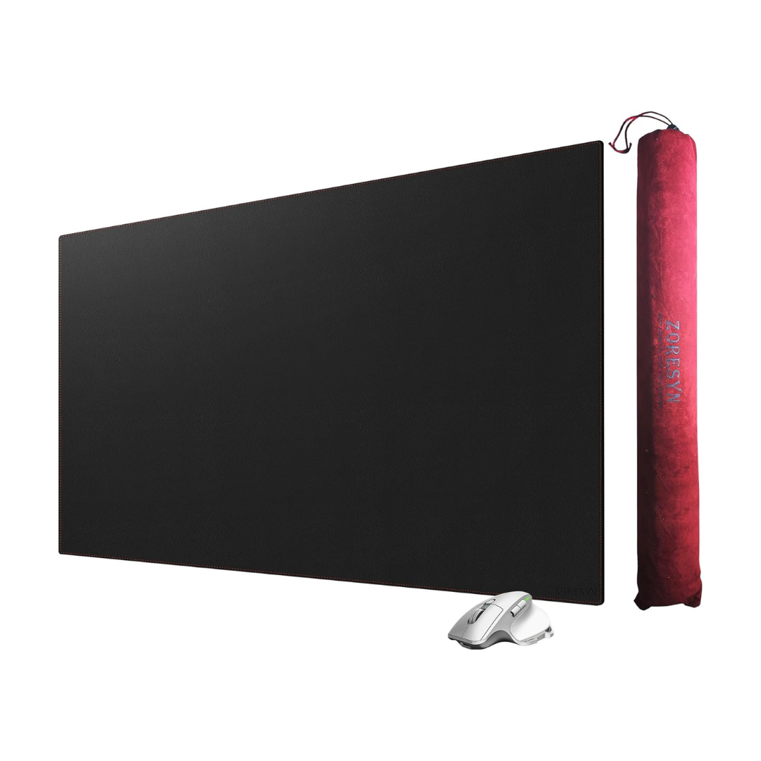 39.4" x 23.6" Large PU Leather Non-Slip Desk Pad