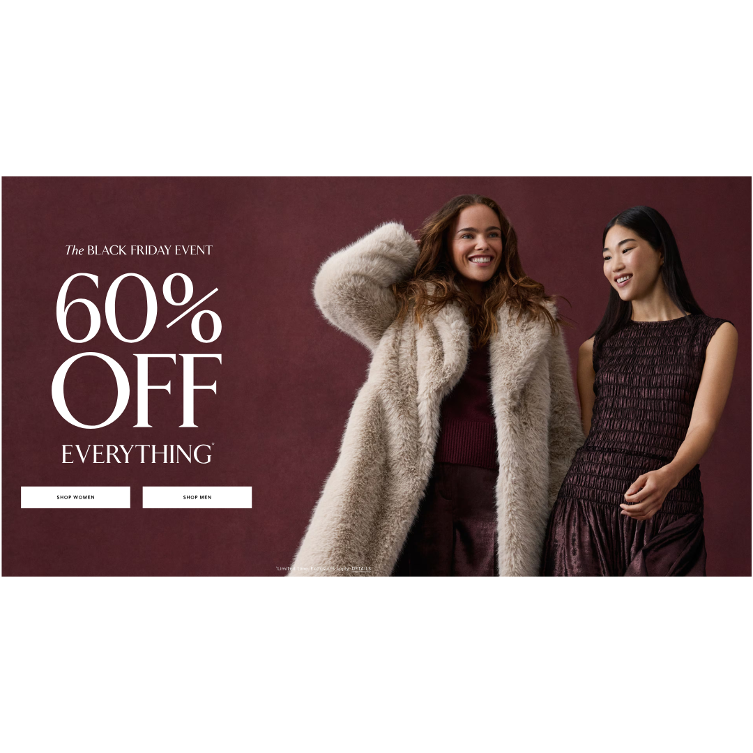 Black Friday: Men's Blazers Sale At Banana Republic Factory