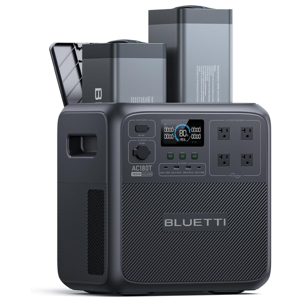 BLUETTI AC180T 1433Wh 1800W Portable Power Station