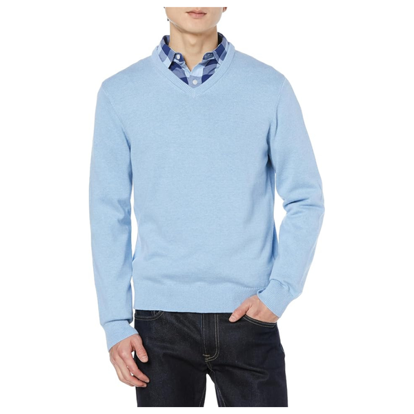 Amazon Essentials Men's V-Neck Pullover Sweater