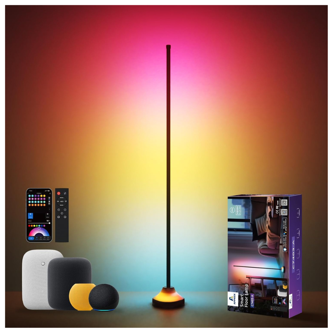 RGB&IC Smart Corner Floor Lamp