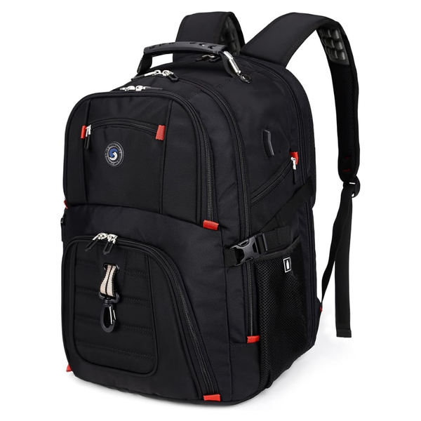 Shrradoo 52L 17" Laptop Backpack With Charging Port