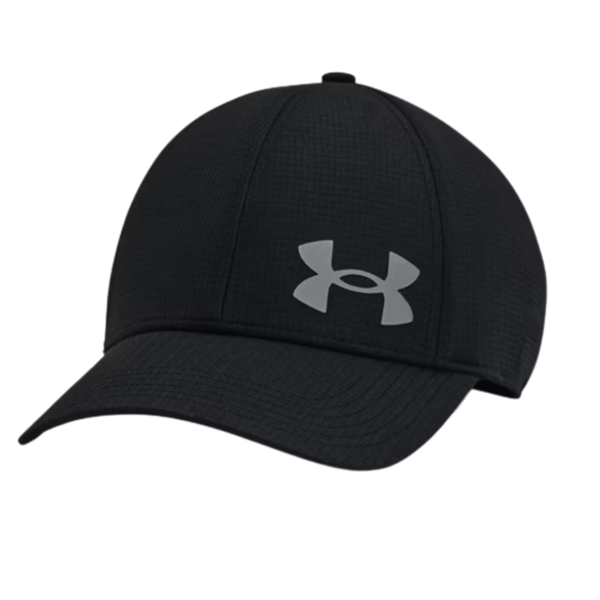Under Armour Men's UA Iso-Chill ArmourVent Stretch Cap (Black/Pitch Gray)