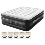 OlarHike US 18" Queen Size Air Mattress With Built-in Pump