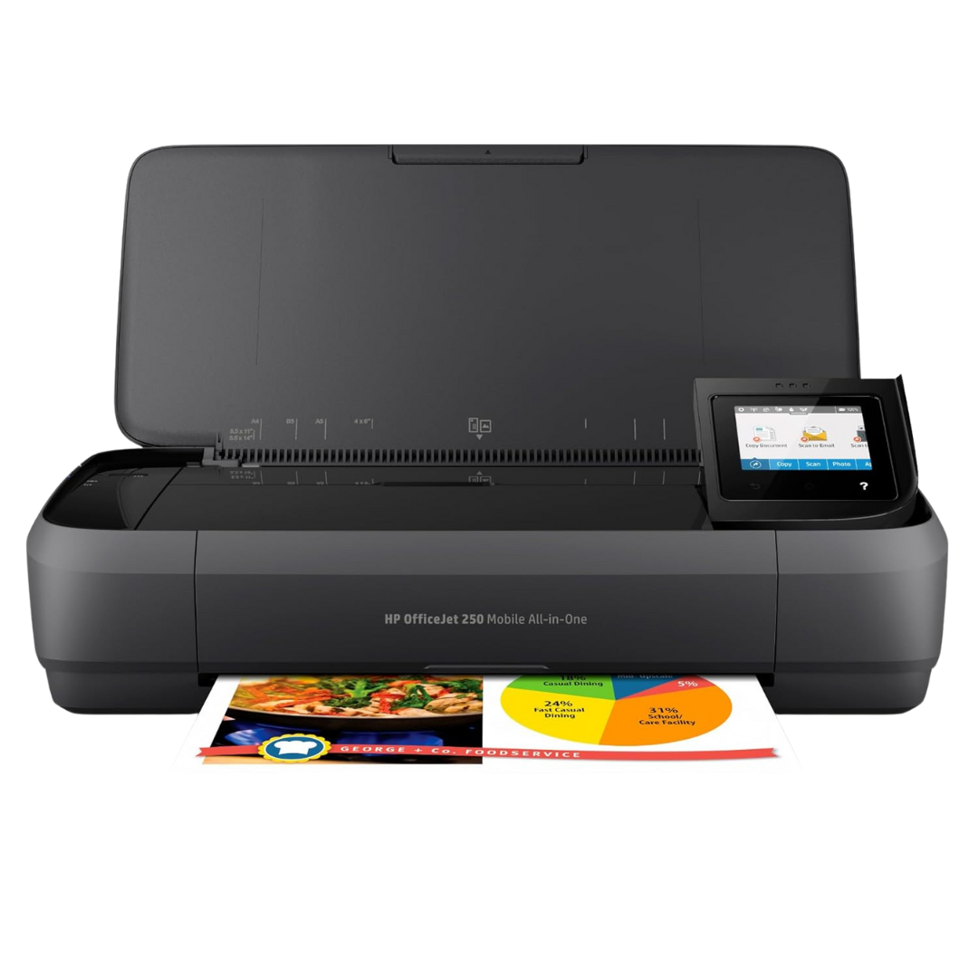 HP OfficeJet 250 Wireless Color Inkjet Printer