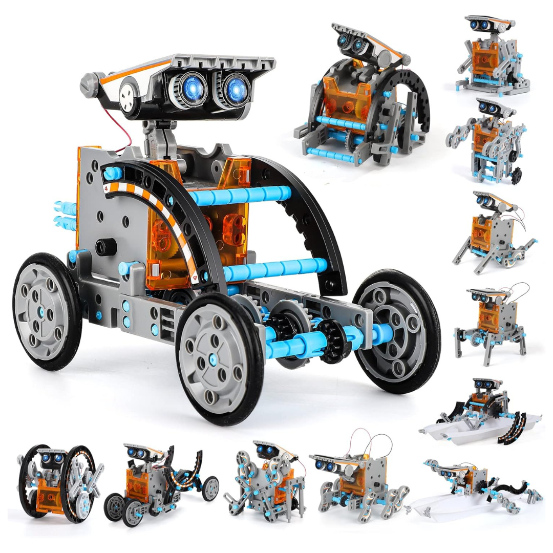 12-in-1 STEM Science Solar Robot Kit
