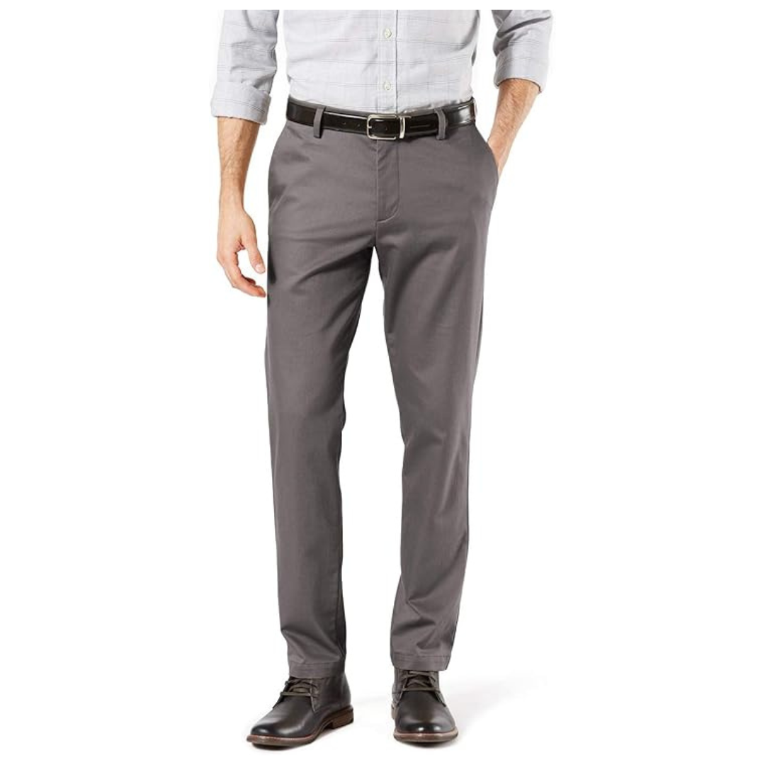 Dockers Men's Slim Fit Signature Khaki Lux Cotton Stretch Pants