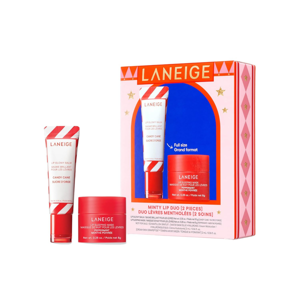 2-Piece Laneige Minty Lip Care Duo Holiday Gift Set