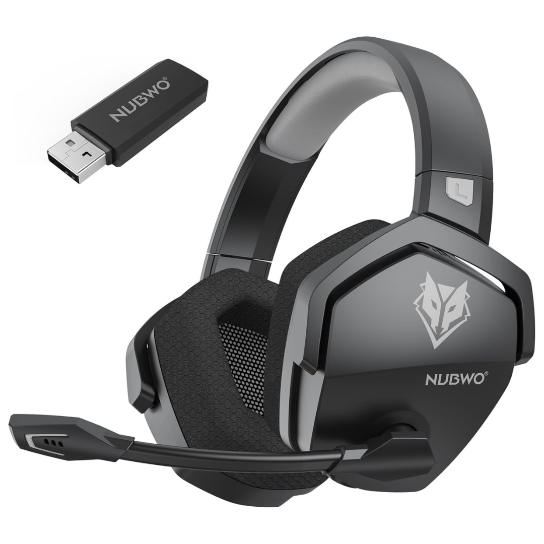 NUBWO Wireless Gaming Headset With Mic For PS5 PS4 PC (Various)