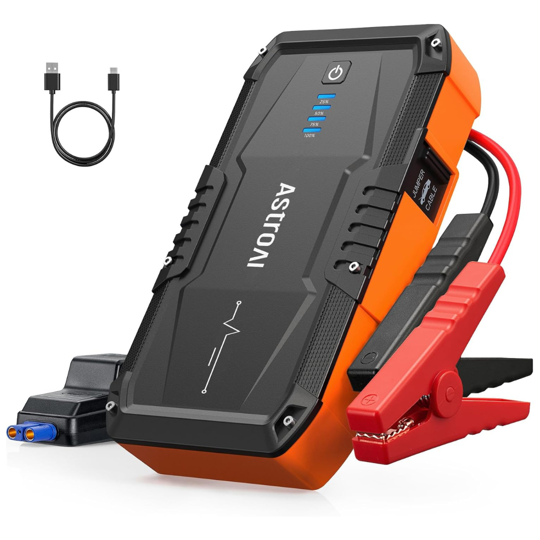 AstroAI S8 10000 mAh 12V 1500A Peak Car Battery Jump Starter