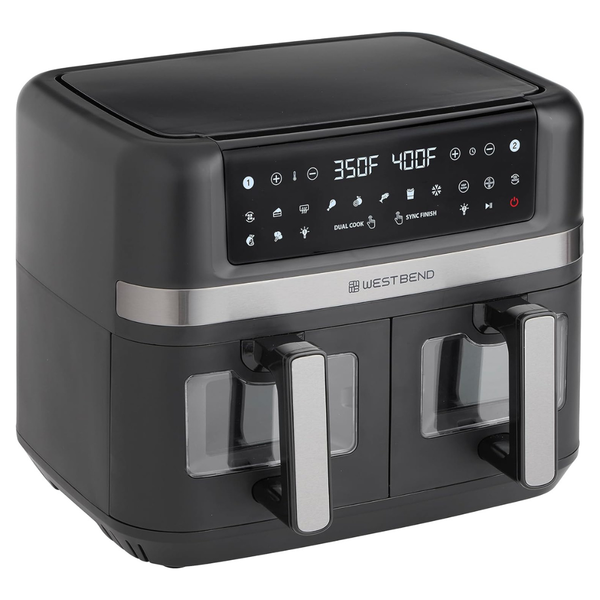 West Bend 10-Quart Double Up Dual Basket Air Fryer