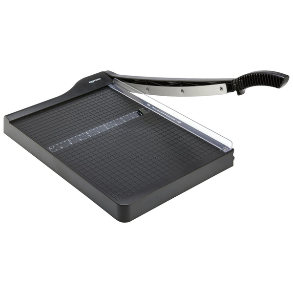 Amazon Basics 15" Paper Trimmer Cutter, 10-Sheet Cardstock