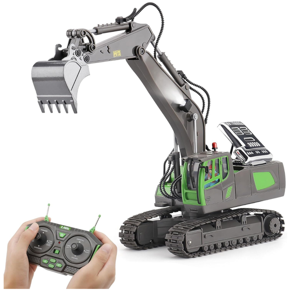 Prepop Remote Control Excavator Toy for 6-12 yr Boys