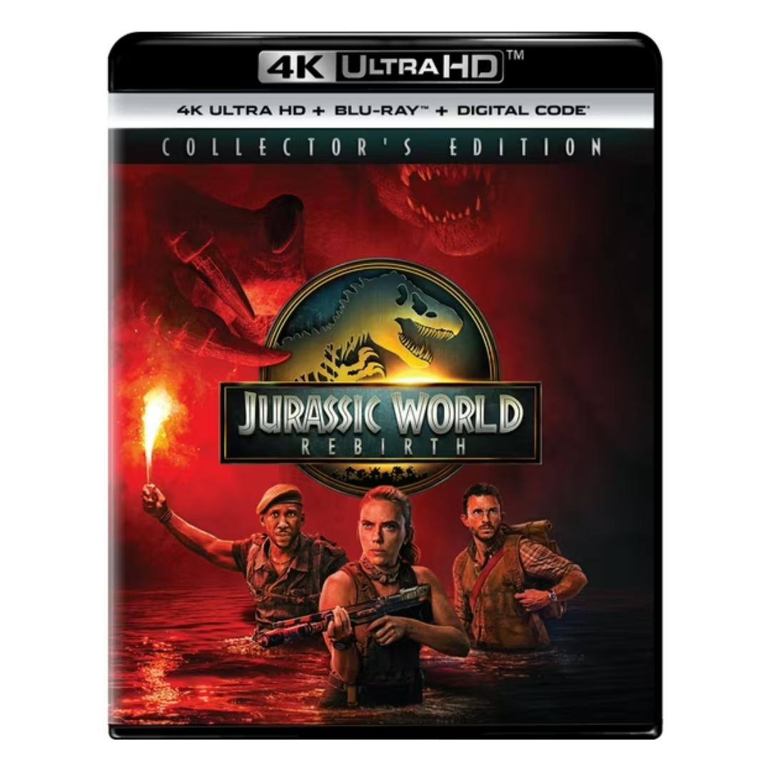 Jurassic World Rebirth (4K Ultra HD + Blu-ray + Digital)