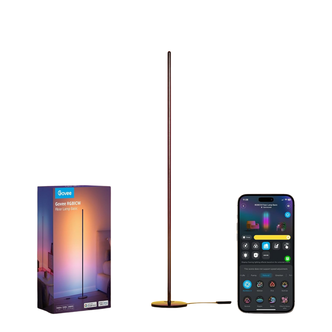 Govee RGBIC Smart Corner Modern LED Floor Lamp