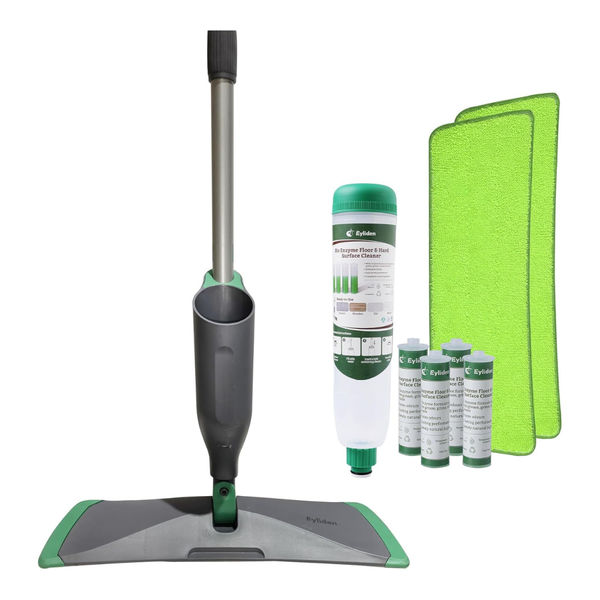 Eyliden All-in-One Spray Mop & Natural pH Floor Cleaner Set