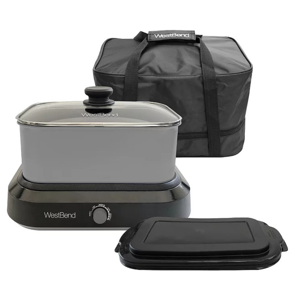 5-Quart West Bend Large Versatility Non-stick Capacity Slow Cooker