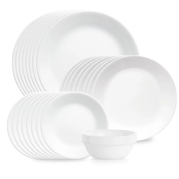 32-Piece Corelle Shimmering Dinnerware Set, Service for 8