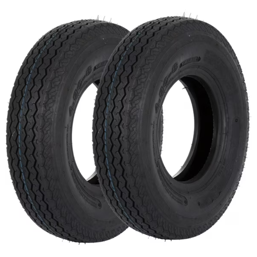 Set Of 2 Weize 4.80-8 Boat Trailer Tire