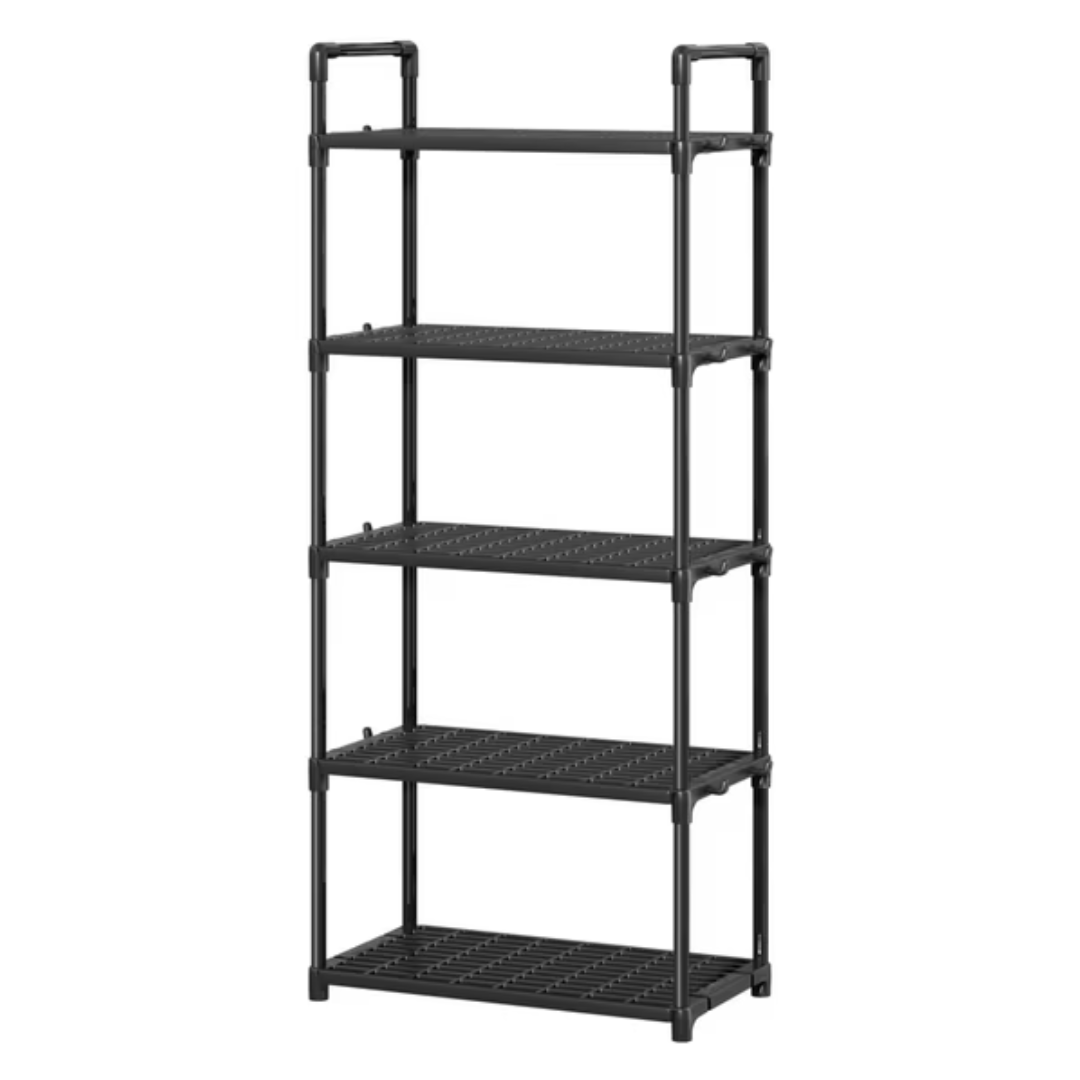 GPED 5-Tier Plastic Storage Shelves