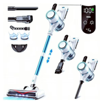 Lazyswan 250W 23KPa Stick LED Touch Screen Cordless Vacuum