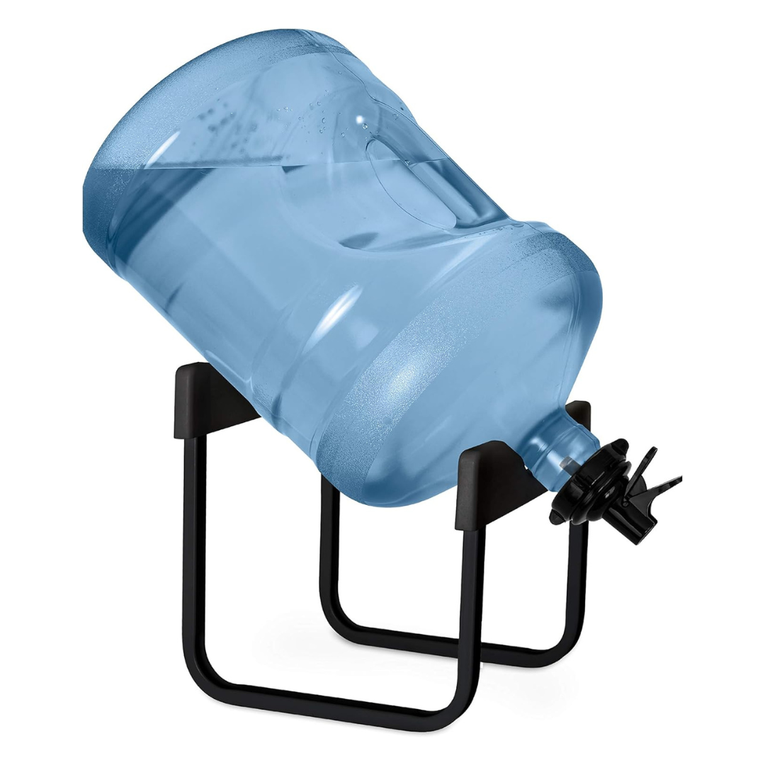 Brio 3-5 Gallon Water Jug Stand And 2 Dispenser Valves