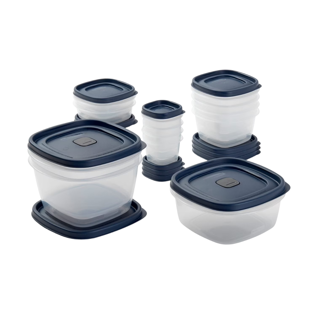 26-Piece Rubbermaid Easy Find Lids Food Storage Containers With Lids