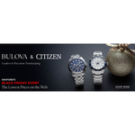 Up To 71% Off + Extra 20% Off Bulova & Citizen Watches At Ashford