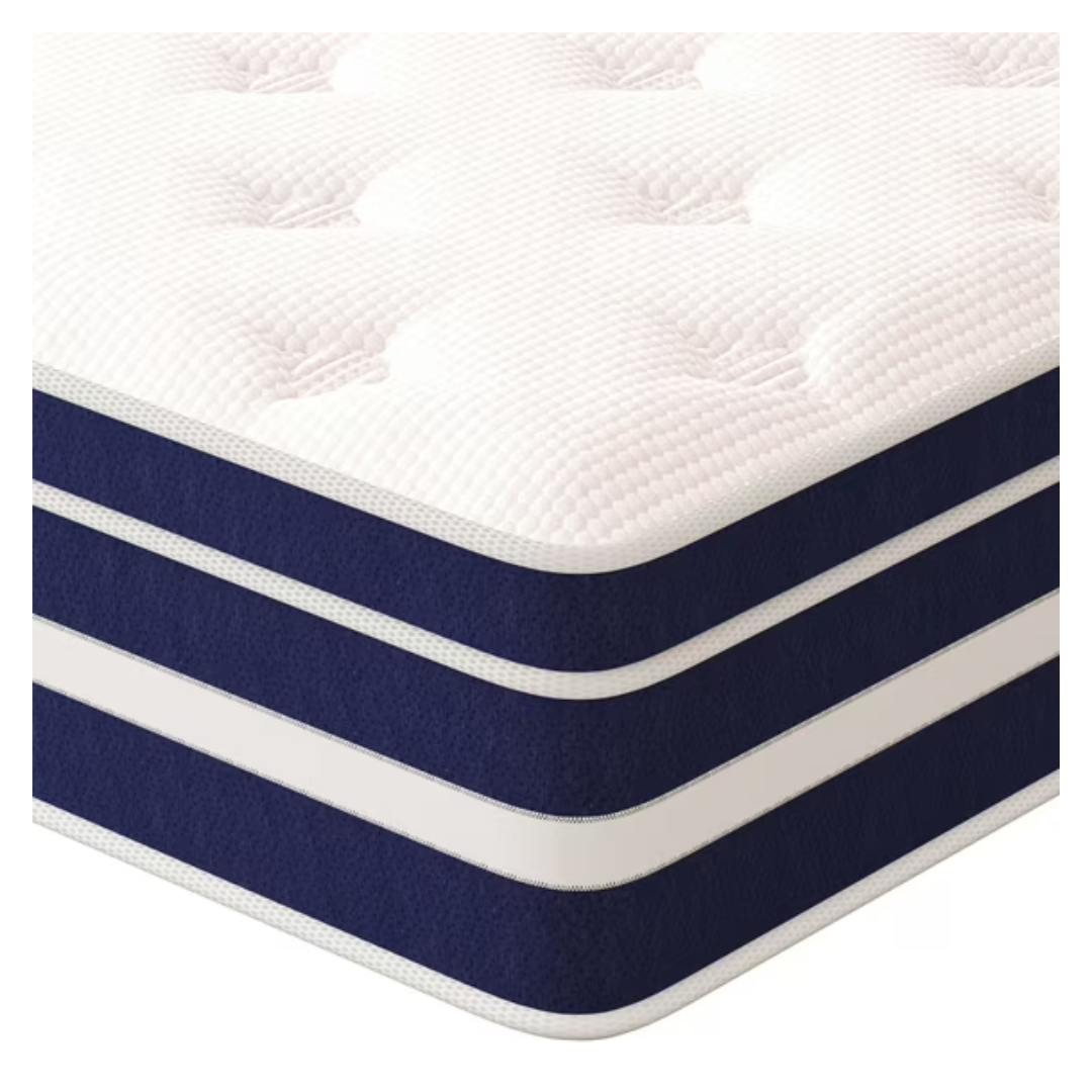 GUUKIN 12" Hybrid Medium Comfort Queen Mattress