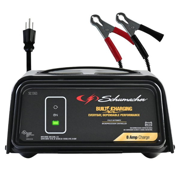 Schumacher Electric 8A Car Battery Charger And Maintainer