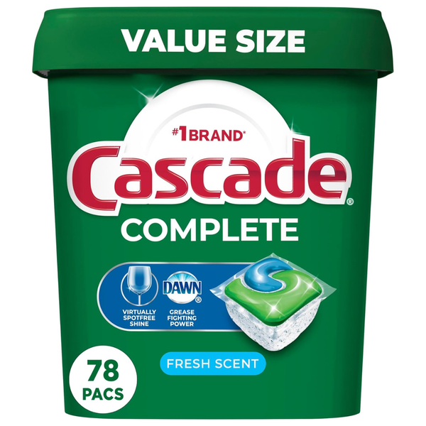 Up To 43% Off Casade Dishwasher Pods At Amazon