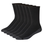 6-Pack Hanes Men's Max Cushioned Socks