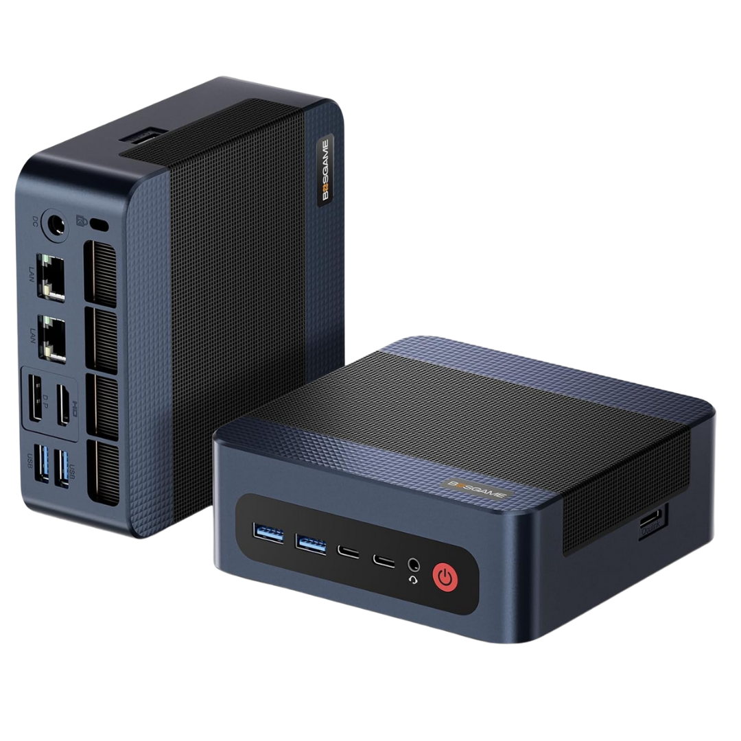 BOSGAME M4 Mini Gaming PC (Ryzen 7 8745HS / 32GB RAM / 1TB SSD)