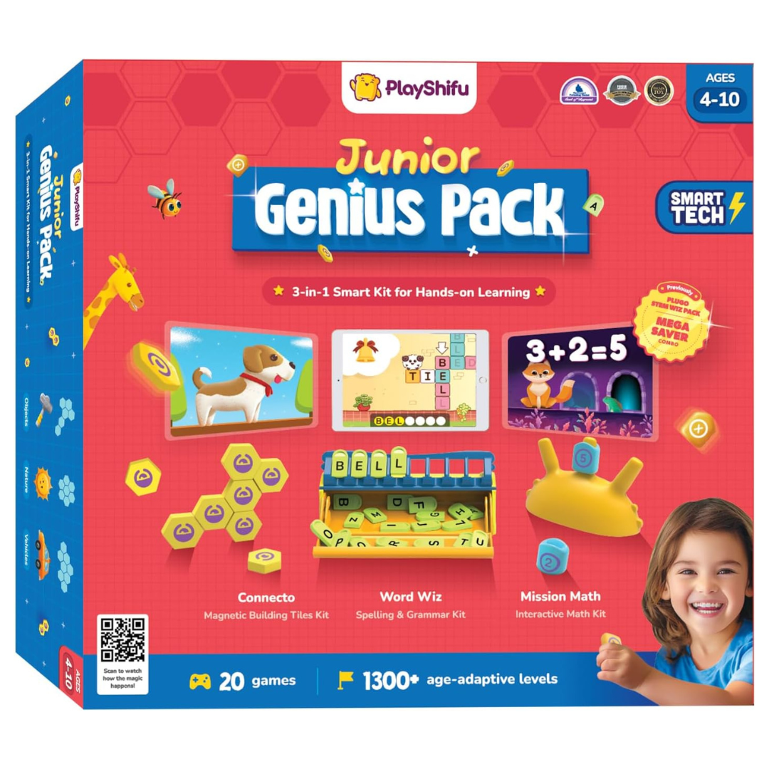 3-In-1 PlayShifu Junior Genius STEM Learning Kit