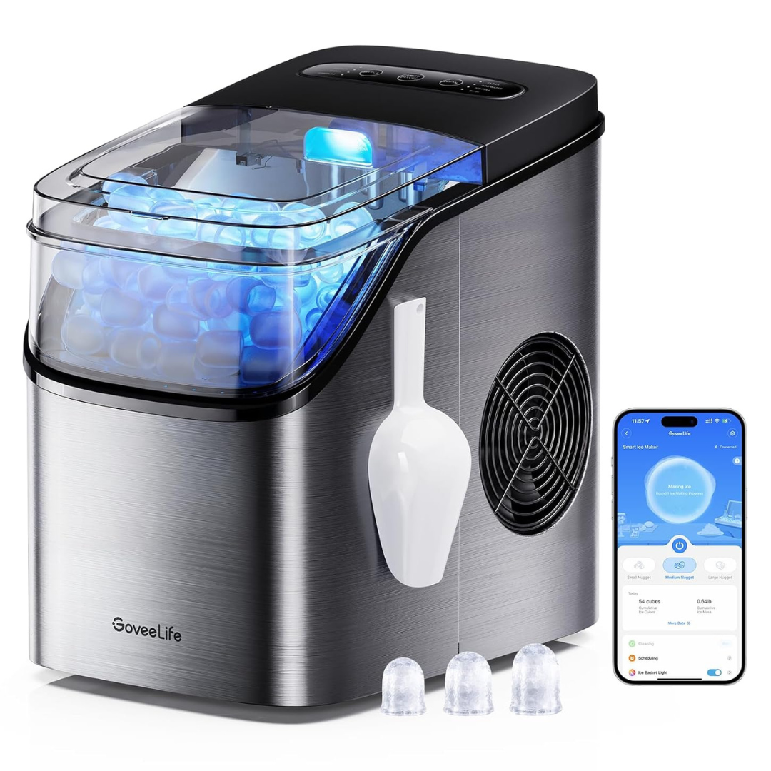 GoveeLife 2L Portable Smart Ice Maker Machine With Voice Control