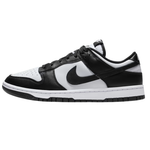 Nike Men's Or Women's Dunk Low Retro Shoes (White/White/Black)