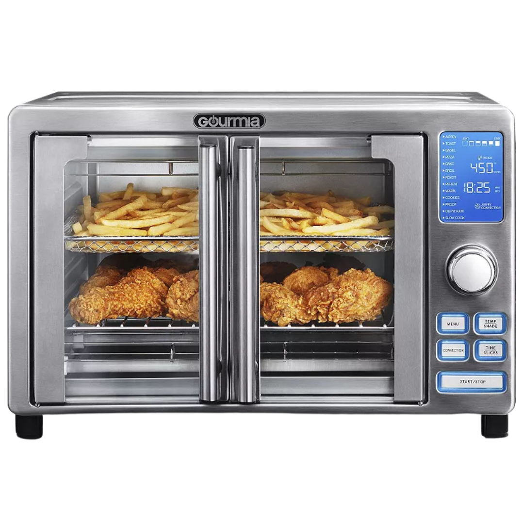 Gourmia GTF7520 1700W French Door Digital Air Fryer + $15 Kohls Cash